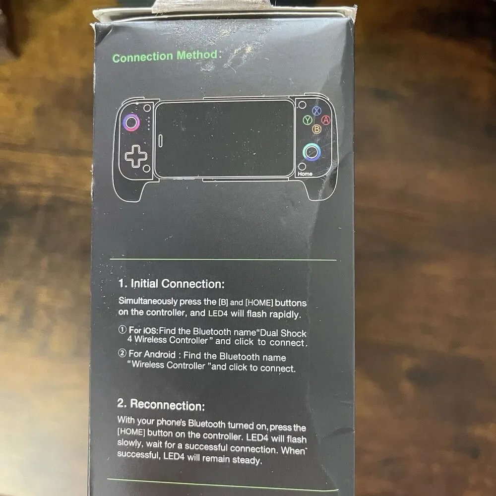 MC100 - Mobile Game Stretch Controller for iPhone/Android Wireless